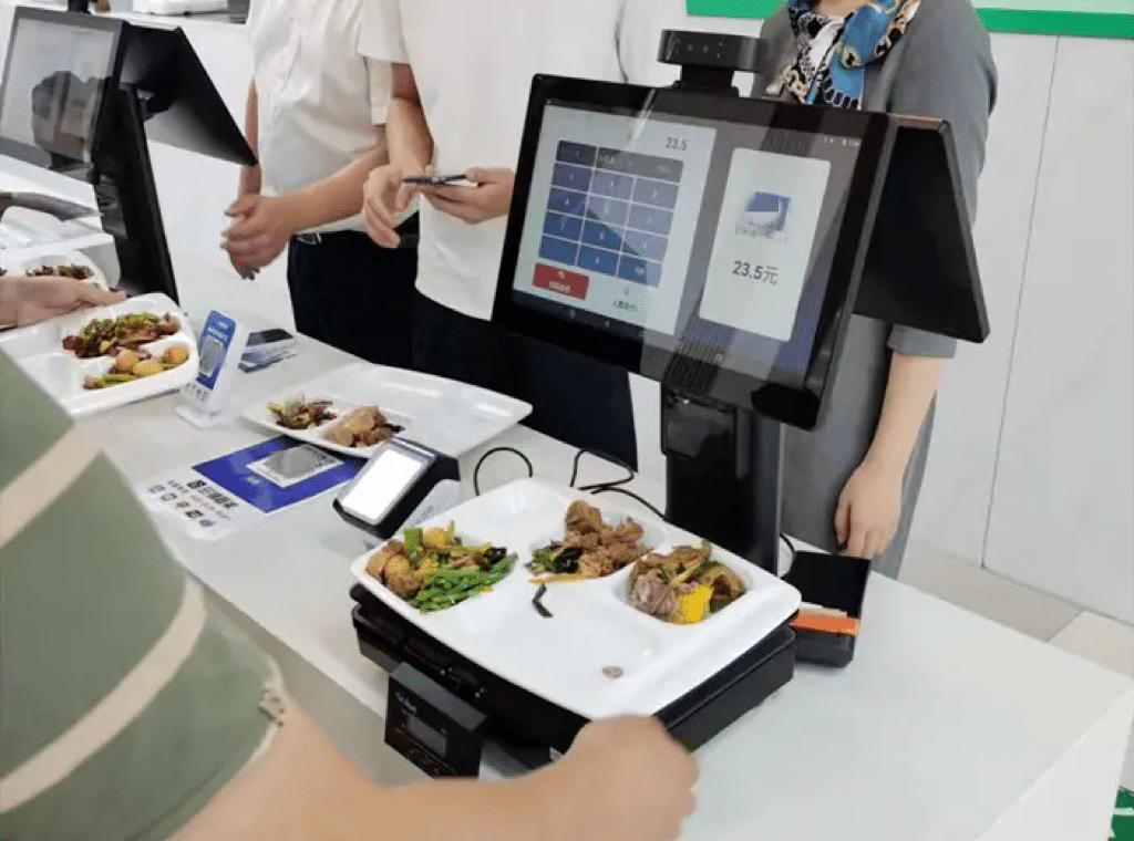 Swiftforce-China manufacturer-custom service-AI recognition smart cash register scale-AI Smart Canteen