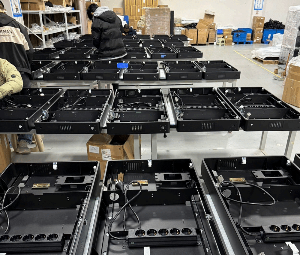 Swiftforce-self service kiosk-Assembly workshop-China manufacturer