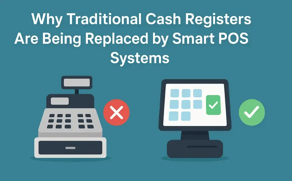 Why Traditional Cash Registers Are Being Replaced by Smart POS Systems