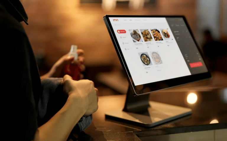 a self-service POS