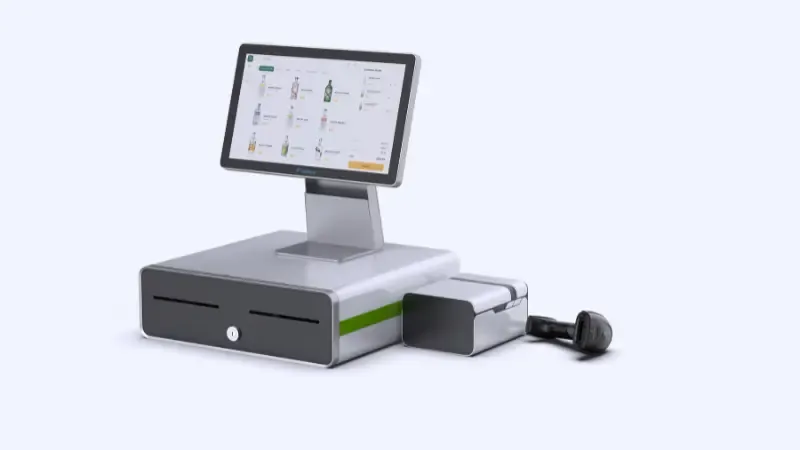 the core hardware components of a POS system