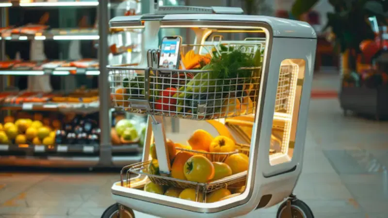 AI-powered smart shopping cart