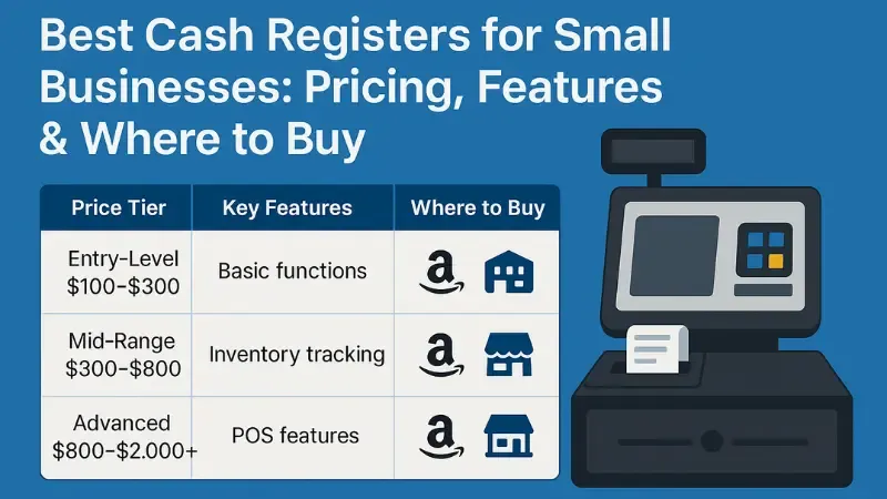 Best Cash Registers for Small Businesses