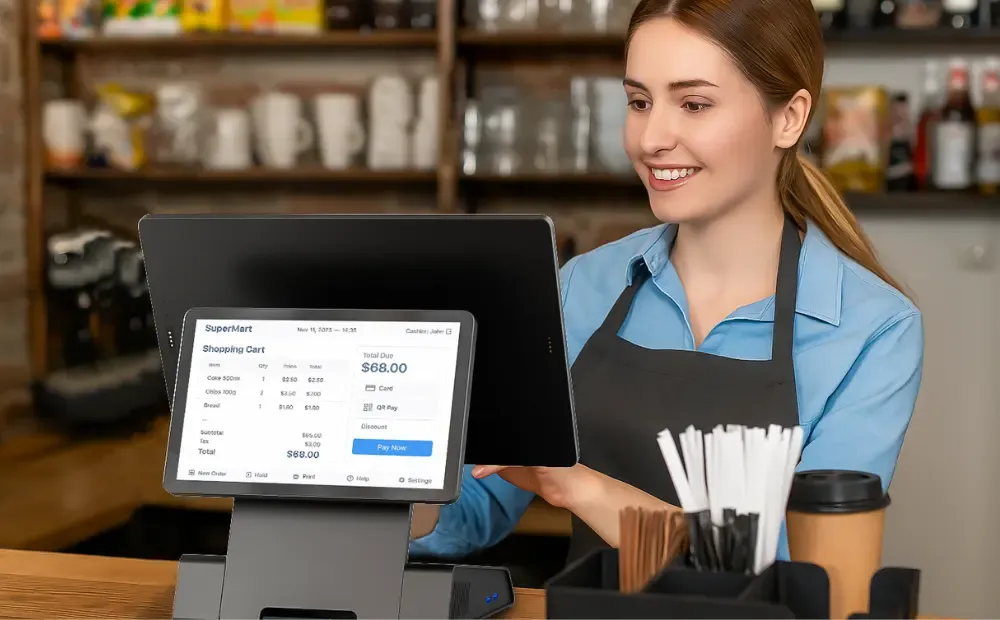 Cash register vs POS System (What they are, who uses them)