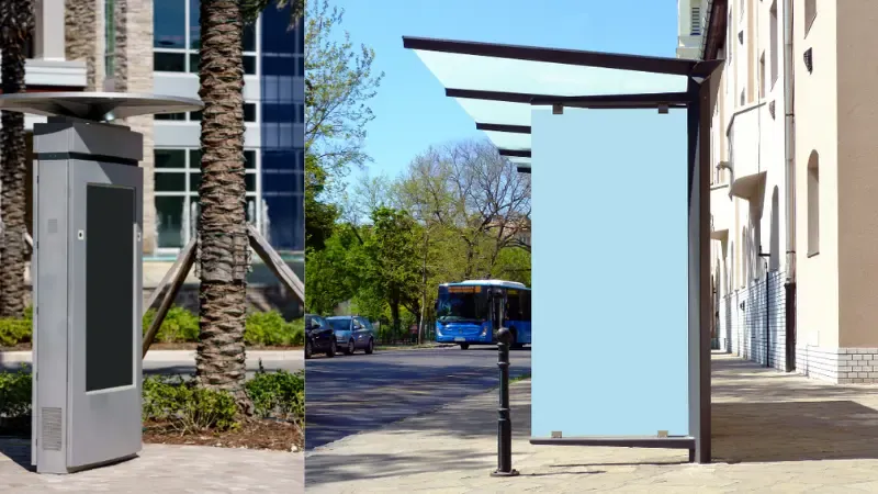 Cost of digital kiosks depends on the type and usage