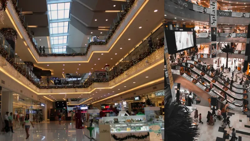 Digital Kiosks placed in shopping malls