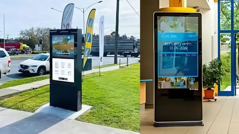 Digital Kiosks with user-friendly features