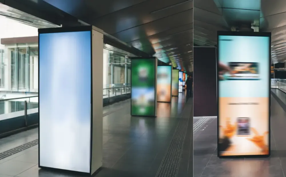 Digital signage in streets，swiftforce