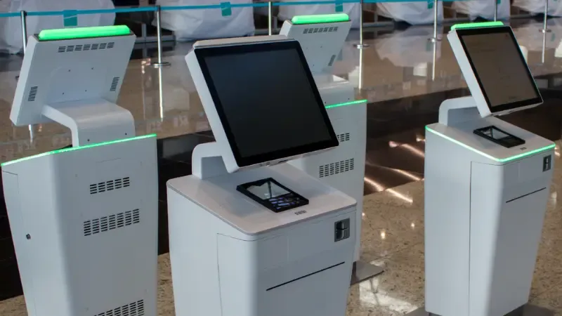 Kiosk Machines in a store