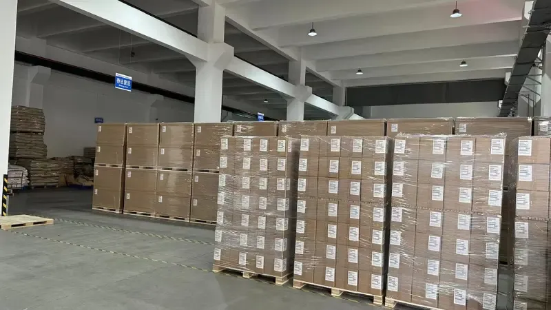 Self-service kiosk wooden box packaging