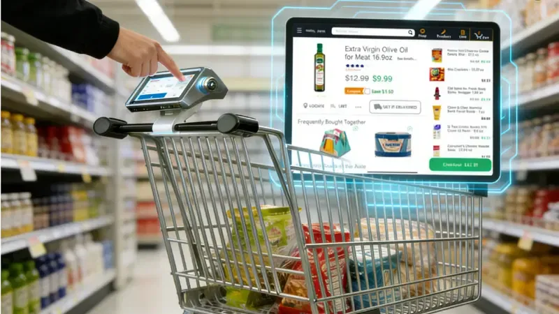 Swiftforce smart cart for grocery stores