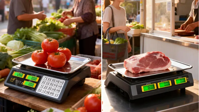 Traditional weighing scale