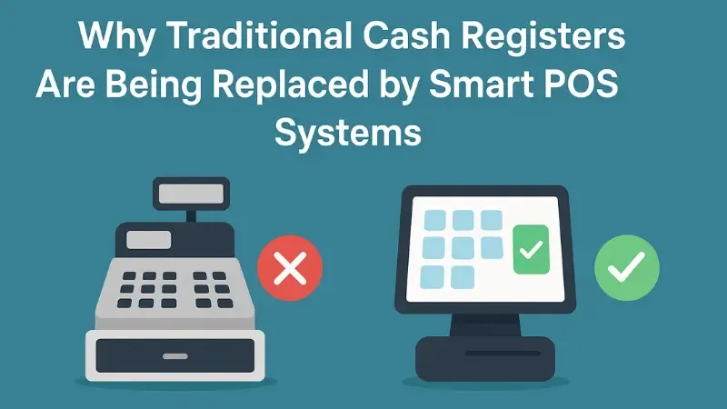 Why Traditional Cash Registers Are Being Replaced by Smart POS Systems
