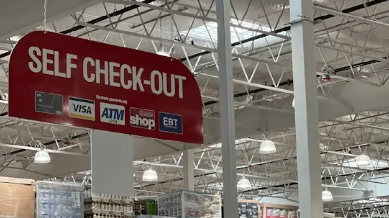 self-service checkout