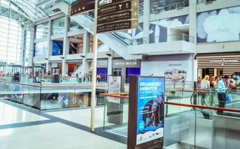 Digital kiosks placed in malls for marketing-Swiftforce