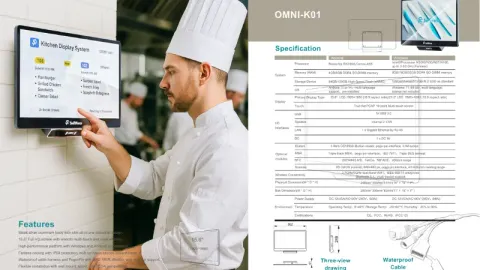 Our KDS hardware for restaurants