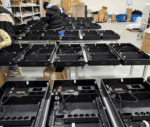 Swiftforce-self service kiosk-Assembly workshop-China manufacturer