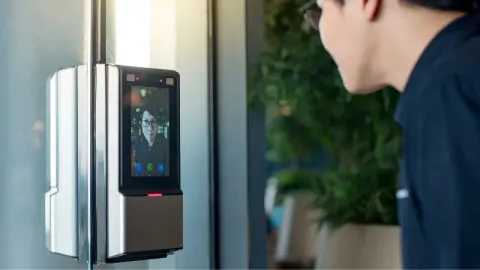 Authentication by facial recognition, Biometric security system