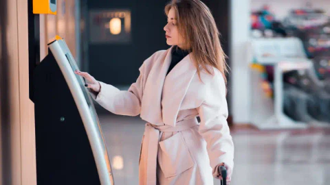 Customer's questions while using the self-service kiosk