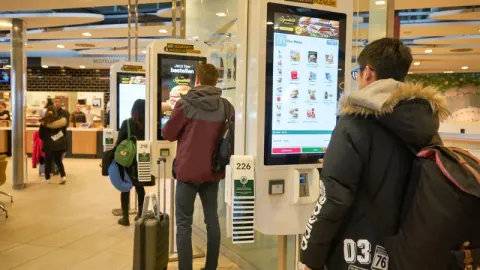 MacDonald’s self-ordering kiosks