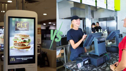 McDonald’s Kiosk Vs Self-service Kiosk