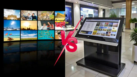 Regular TV Vs a Digital Signage