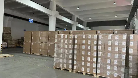 Self-service kiosk wooden box packaging