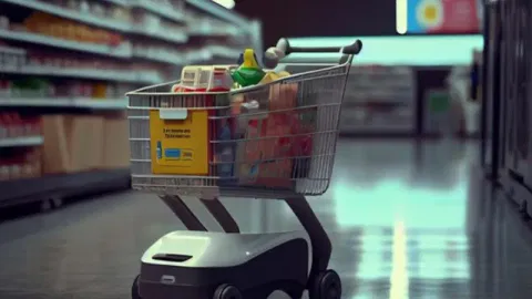Smart carts in supermarkets
