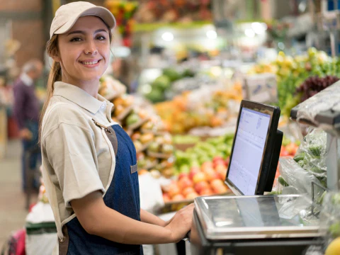 Swiftforce-China manufacturer-custom service-AI recognition smart cash register scale