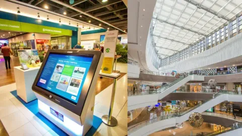 Types of mall kiosks