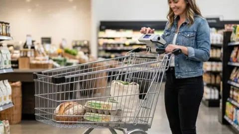 Smart carts for cashierless shopping